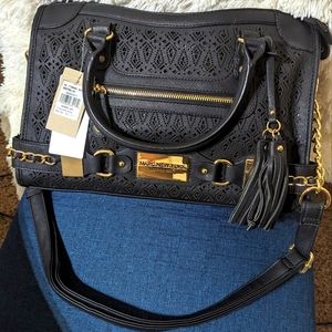 Brand New Black Marc New York Andrew Marc Purse/Satchel